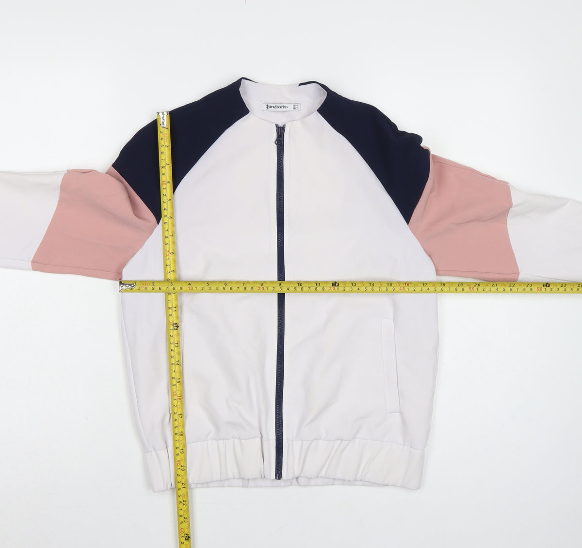 Stradivarius Women's Multicoloured UK 8 Bomber Jacket Full Zip