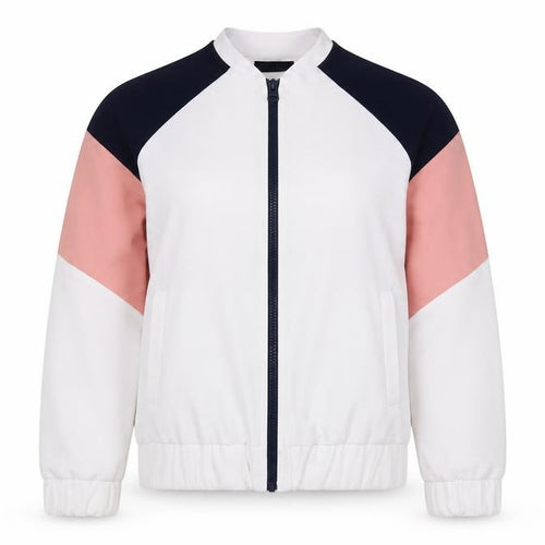 Stradivarius Women's Multicoloured UK 8 Bomber Jacket Full Zip