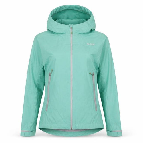 Sherpa Women’s Green XS Hooded Rain Jacket Lightweight Outdoor Shell