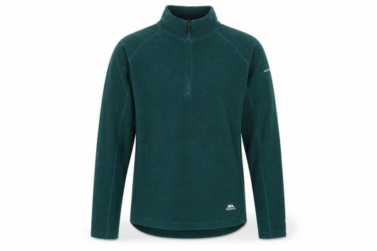 Trespass Unisex Adults Green L 1/4 Zip Fleece Sweatshirt