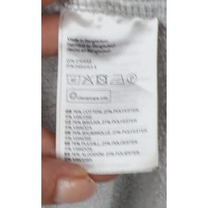 Additional view of H&M Women Grey M Pullover Hoodie Drawstring Kangaroo Pocket