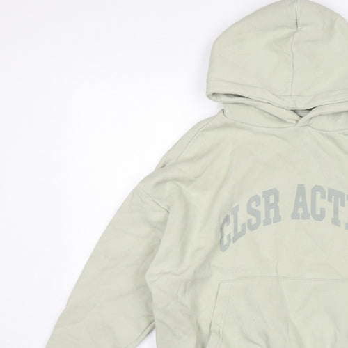 Closure LDN Women’s Beige UK 8 Pullover Hoodie Graphic Print