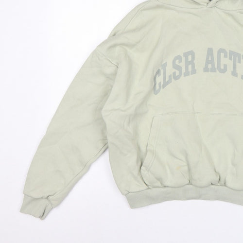Closure LDN Women’s Beige UK 8 Pullover Hoodie Graphic Print
