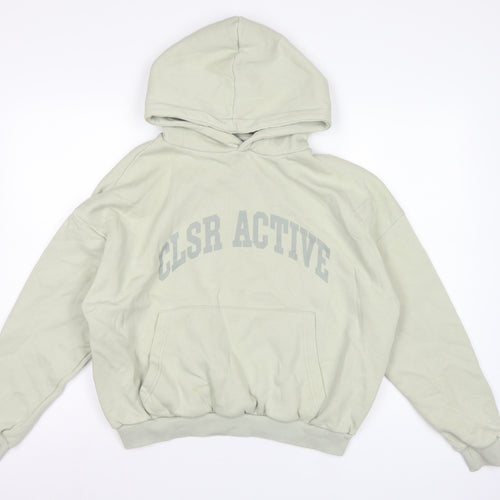 Closure LDN Women’s Beige UK 8 Pullover Hoodie Graphic Print