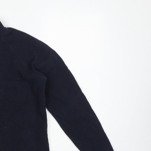 Baukjen Women’s Navy Blue UK 8 Henley Button Sweatshirt