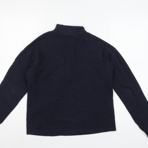 Baukjen Women’s Navy Blue UK 8 Henley Button Sweatshirt