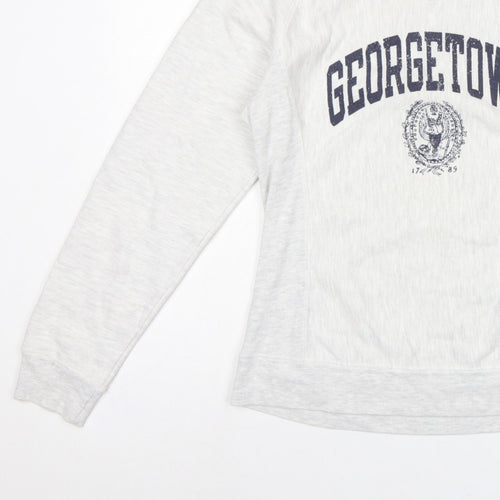 Champion Women’s Grey M Georgetown Reverse Weave Crew Neck Sweatshirt