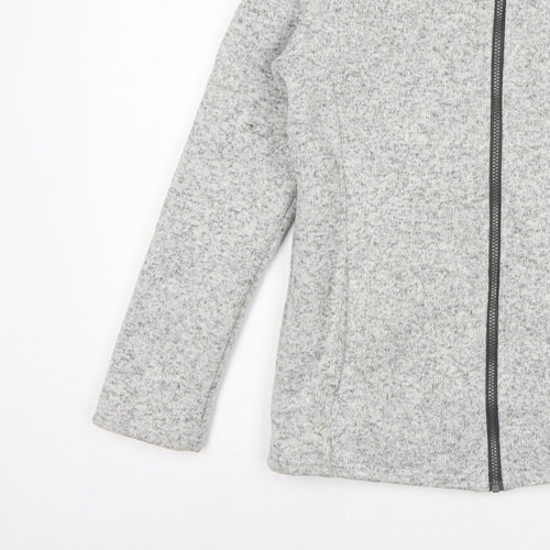 Peter Storm Women’s Grey Size 12 Fleece Lined Full Zip Jacket