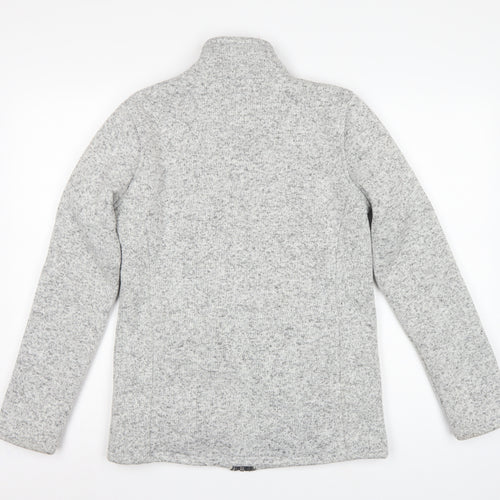 Peter Storm Women’s Grey Size 12 Fleece Lined Full Zip Jacket
