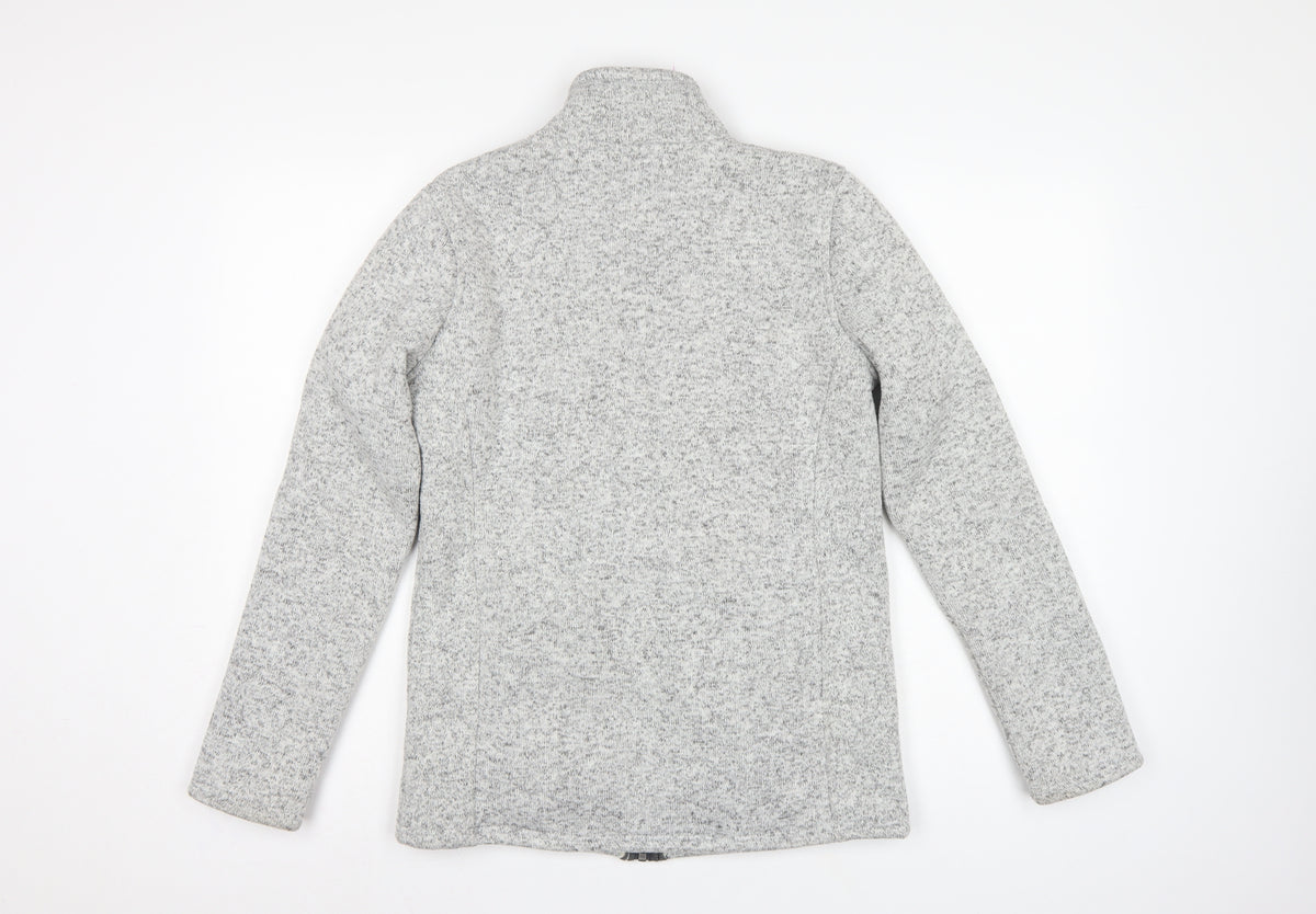 Peter Storm Women’s Grey Size 12 Fleece Lined Full Zip Jacket