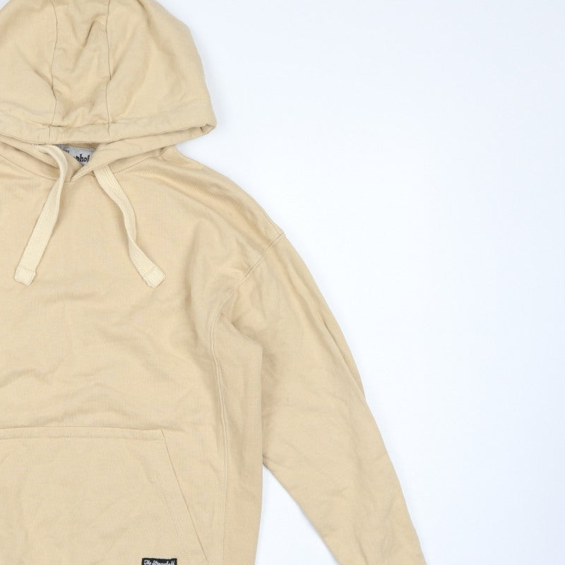 The Stronghold Men’s Beige XS Pullover Hoodie Venice CA Logo