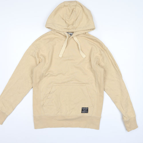 The Stronghold Men’s Beige XS Pullover Hoodie Venice CA Logo