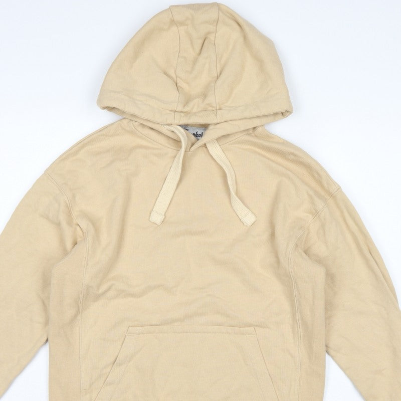 The Stronghold Men’s Beige XS Pullover Hoodie Venice CA Logo