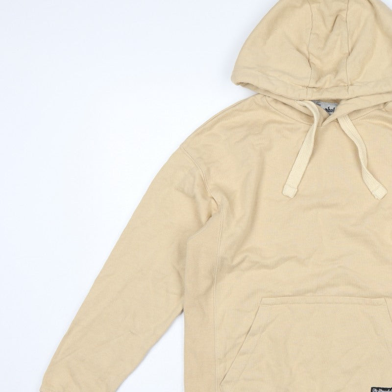 The Stronghold Men’s Beige XS Pullover Hoodie Venice CA Logo