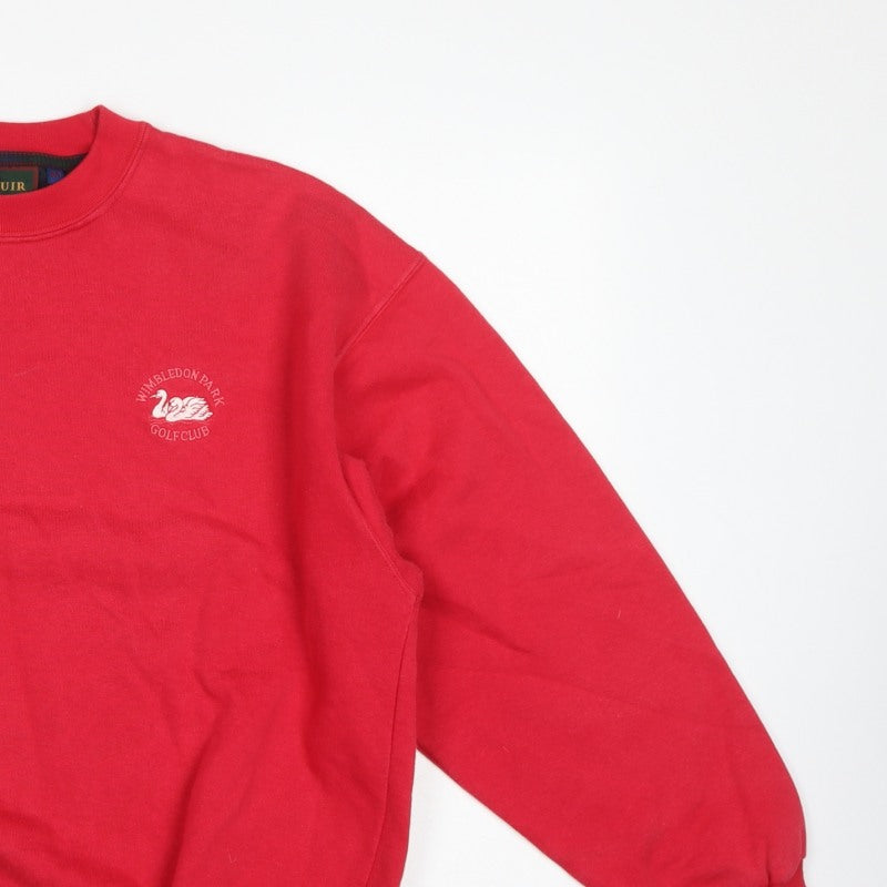 Additional view of Glenmuir Men's Red M Pullover Sweatshirt Wimbledon Park Golf Club