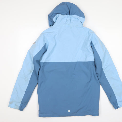 Regatta Boys Blue 15-16 Years Ski Jacket Hooded Padded Colourblock