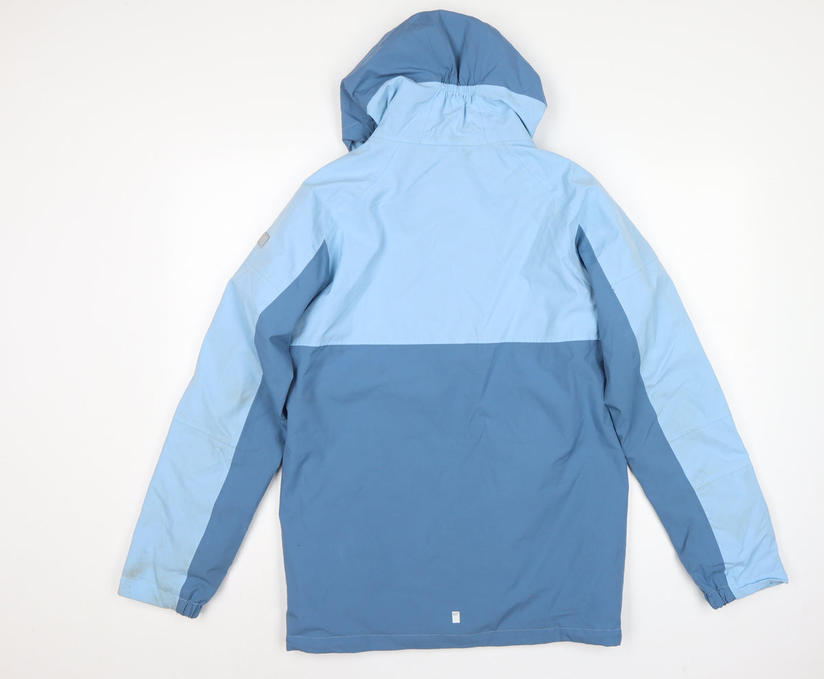 Regatta Boys Blue 15-16 Years Ski Jacket Hooded Padded Colourblock