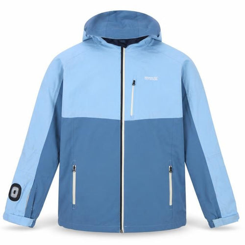 Regatta Boys Blue 15-16 Years Ski Jacket Hooded Padded Colourblock