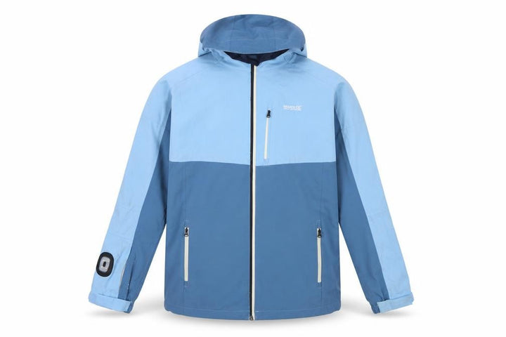 Regatta Boys Blue 15-16 Years Ski Jacket Hooded Padded Colourblock