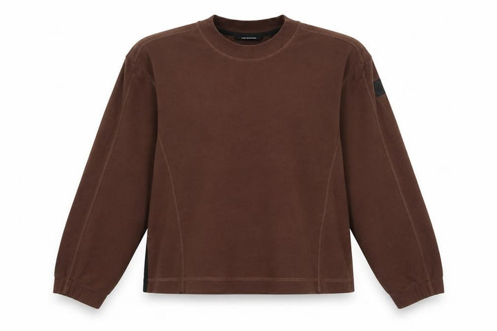 Superdry Women’s Brown M/L Code Sportswear Crew Neck Sweatshirt