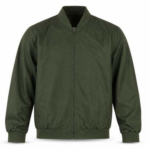 Topman Men’s Green M Bomber Jacket Full Zip Lined