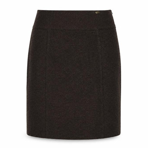 Giesswein Women Brown UK 12 Wool Pencil Knee Length Skirt