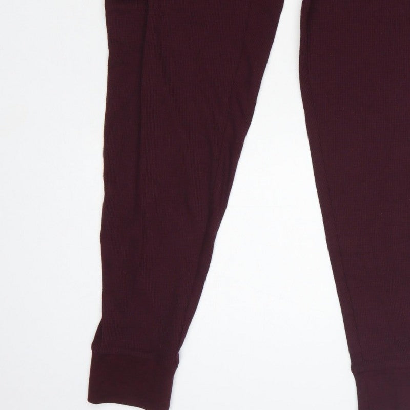 Additional view of M&S Men’s Purple L Loungewear Jogger Lounge Pants Drawstring