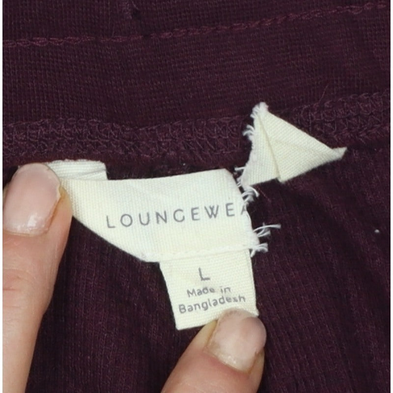 Additional view of M&S Men’s Purple L Loungewear Jogger Lounge Pants Drawstring