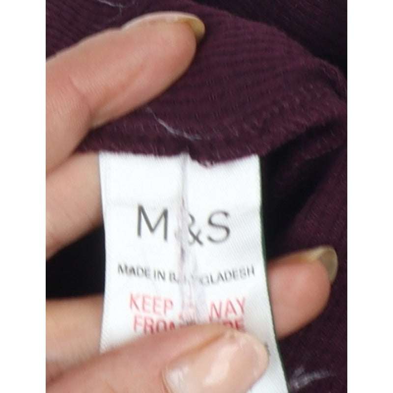Additional view of M&S Men’s Purple L Loungewear Jogger Lounge Pants Drawstring