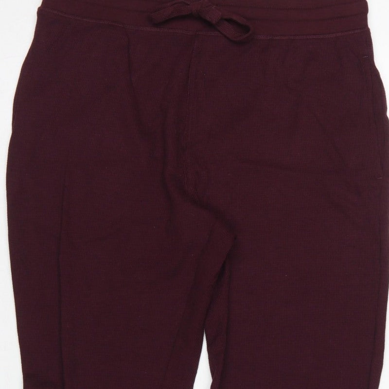 Additional view of M&S Men’s Purple L Loungewear Jogger Lounge Pants Drawstring