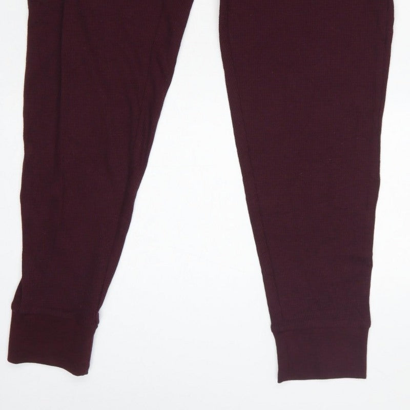 Additional view of M&S Men’s Purple L Loungewear Jogger Lounge Pants Drawstring
