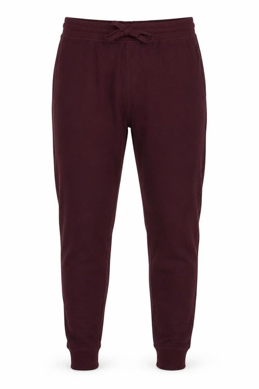 Front view of M&S Men’s Purple L Loungewear Jogger Lounge Pants Drawstring
