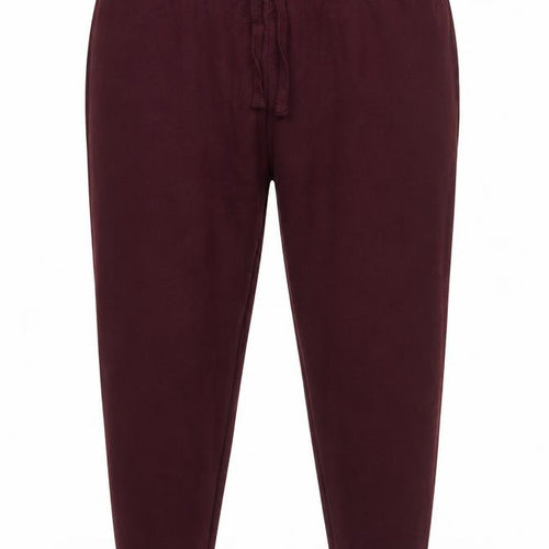 Marks and Spencer Men Red XL Jersey Drawstring Lounge Pants
