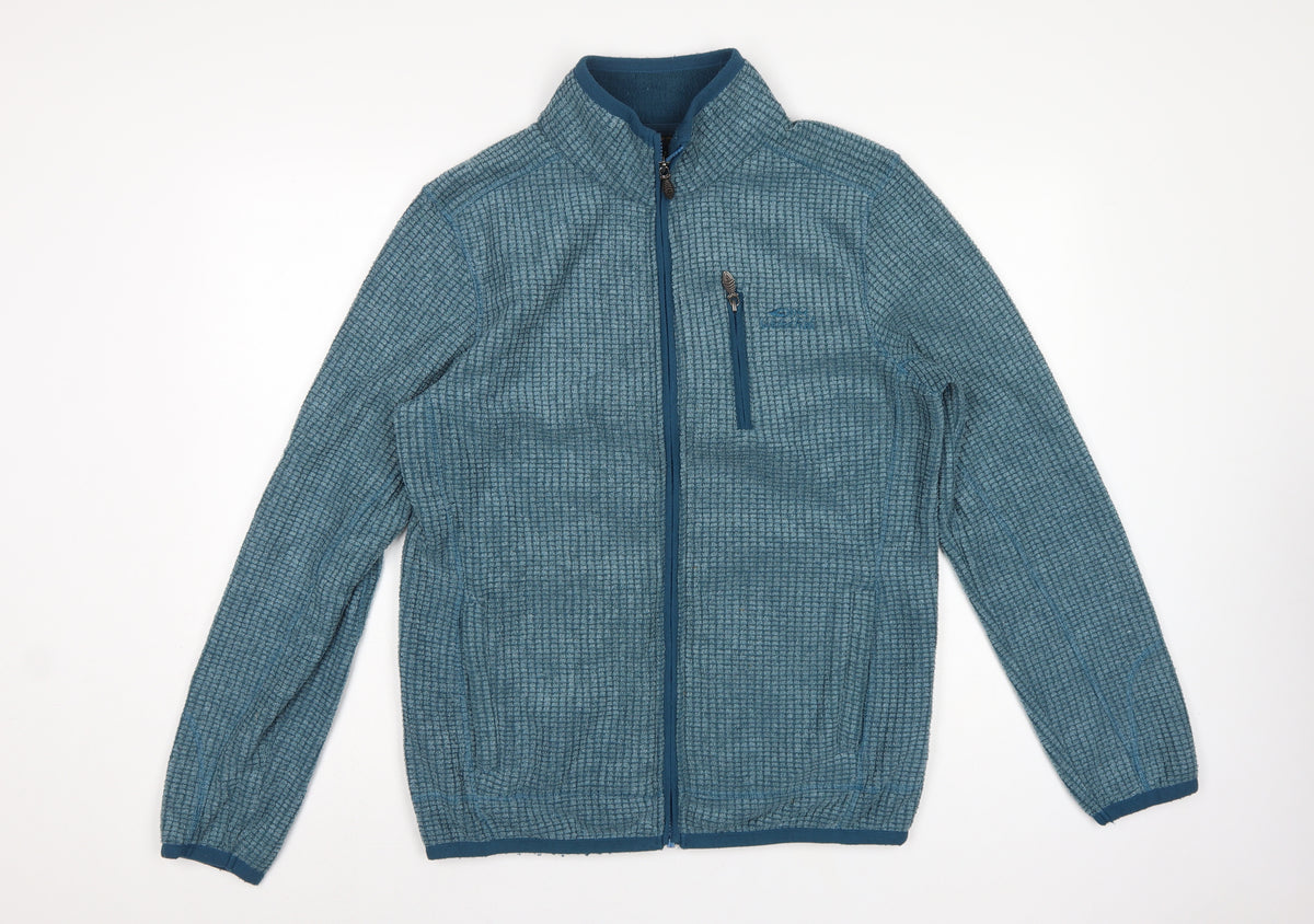 Weird Fish Men’s Blue M Fleece Full Zip Basic Jacket