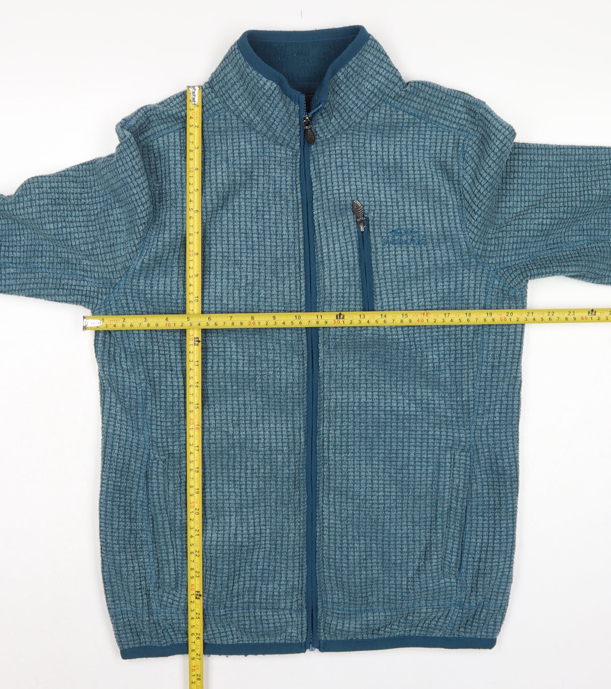 Weird Fish Men’s Blue M Fleece Full Zip Basic Jacket