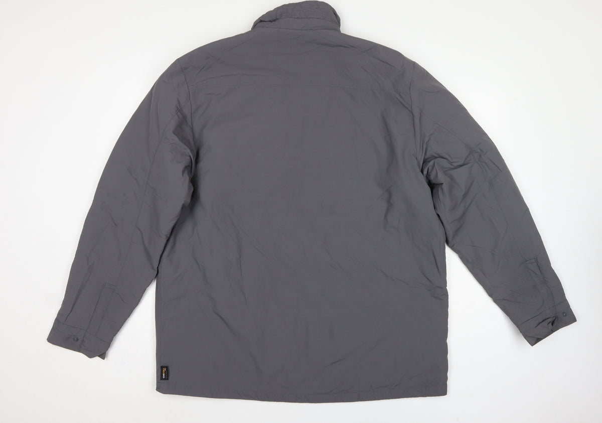 Adidas Men’s Grey XL Adventure Insulated Full Zip Outdoor Jacket