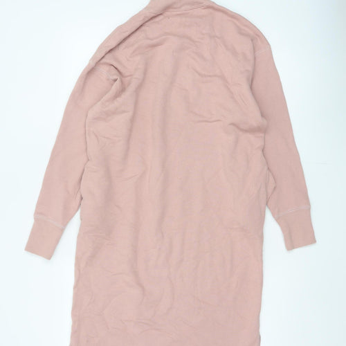 Uniqlo Women Pink S Minnie Mouse Graphic Mock Neck Jumper Dress