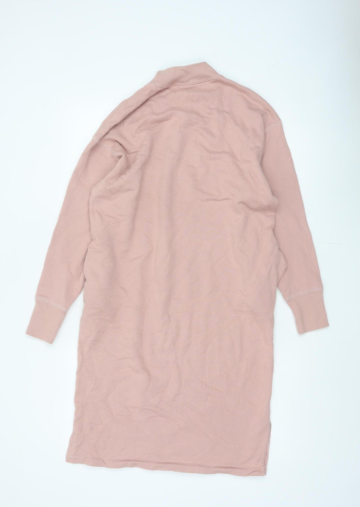 Uniqlo Women Pink S Minnie Mouse Graphic Mock Neck Jumper Dress