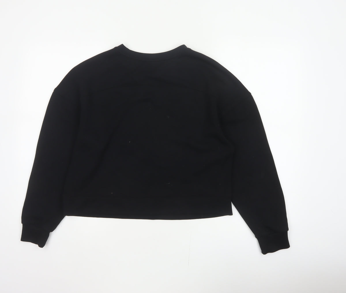 Brand and care label for Goodmove Women’s Black UK 12 Pullover Crew Neck Raglan Sweatshirt