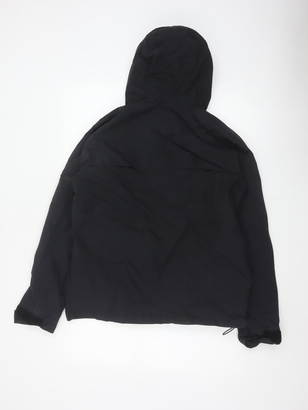 Dickies Men’s Black Small Hooded 1/4 Zip Anorak Jacket