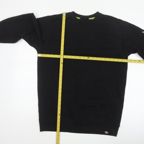 Dickies Men’s Black M Pullover Crew Neck Logo Graphic Sweatshirt