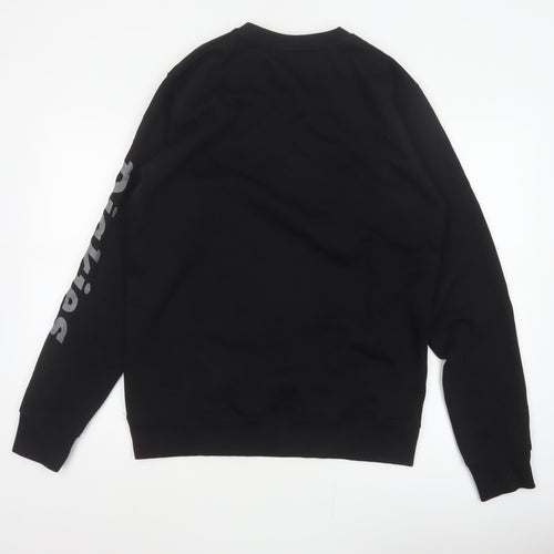 Dickies Men’s Black M Pullover Crew Neck Logo Graphic Sweatshirt