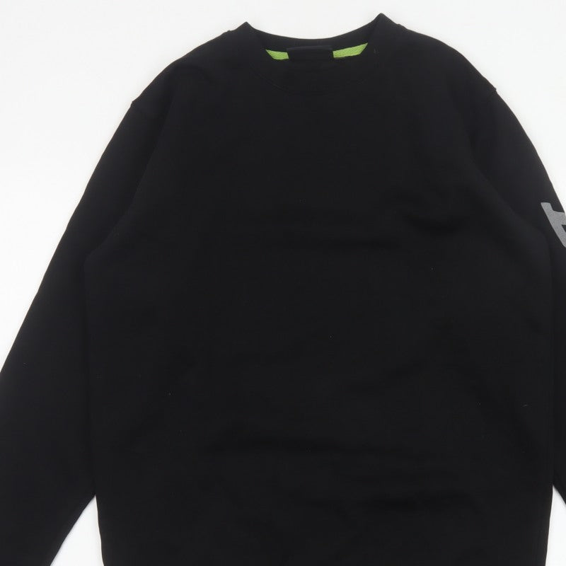 Dickies Men’s Black M Pullover Crew Neck Logo Graphic Sweatshirt