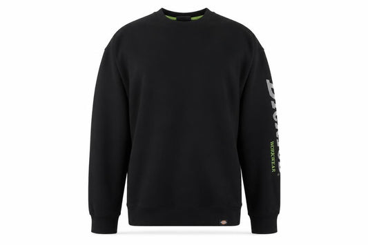 Dickies Men’s Black M Pullover Crew Neck Logo Graphic Sweatshirt