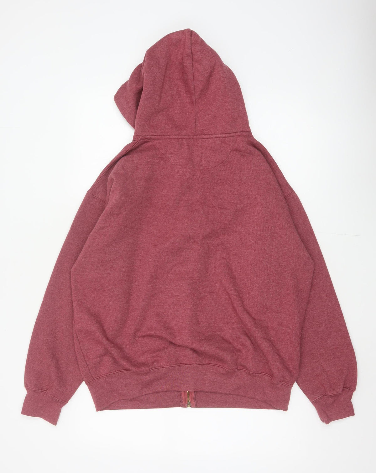Saltrock Men’s Red M Full Zip Hooded Logo Fleece Hoodie