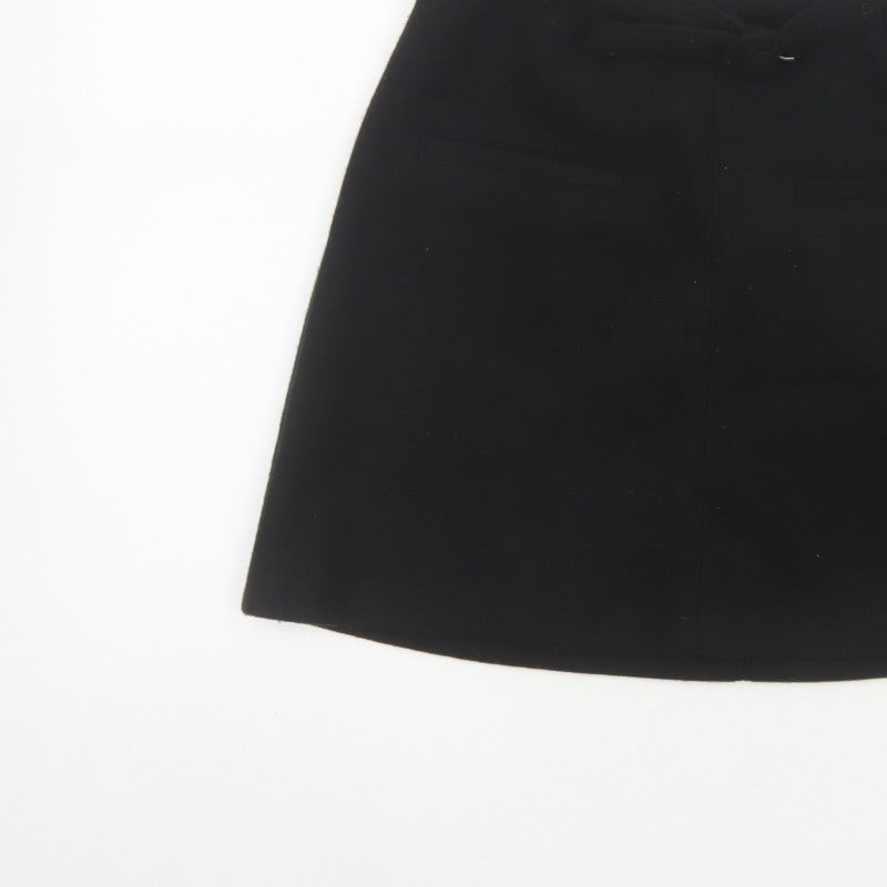 Abercrombie & Fitch Women's Black S A-Line Mini Skirt Lined