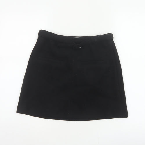 Abercrombie & Fitch Women's Black S A-Line Mini Skirt Lined