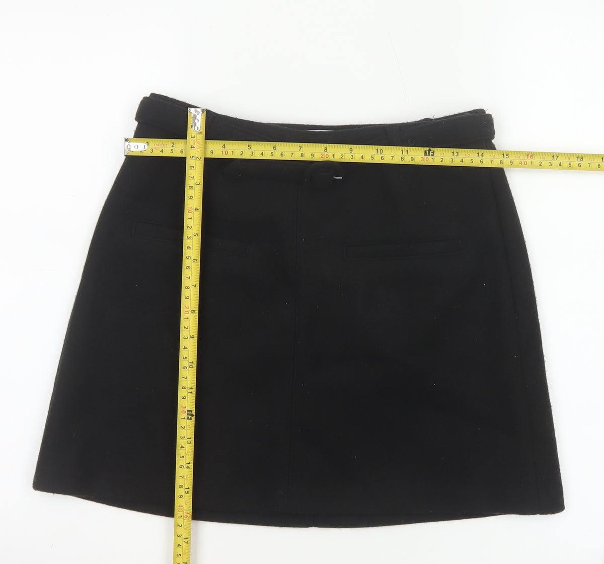 Abercrombie & Fitch Women's Black S A-Line Mini Skirt Lined