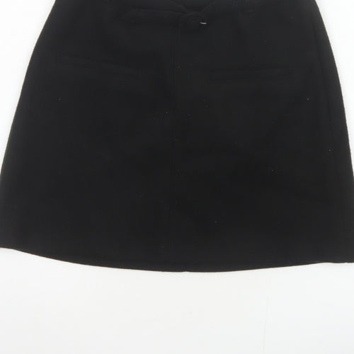 Abercrombie & Fitch Women's Black S A-Line Mini Skirt Lined