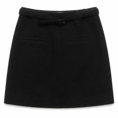 Abercrombie & Fitch Women's Black S A-Line Mini Skirt Lined